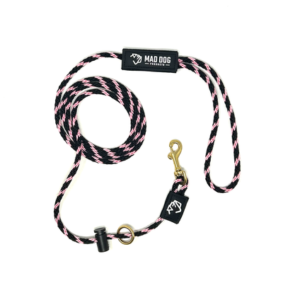 Mad Dog Products Dual Purpose Dog Leash - 1/4" Solid Braid