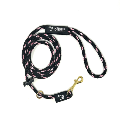 Mad Dog Products Dual Purpose Dog Leash - 3/8" Solid Braid
