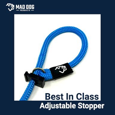 Mad Dog Products Double Braid Premium English Slip Leash