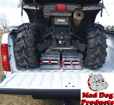 Mad Dog 7.5' Arched Folding Mesh ATV Ramp 1500 lb Capacity