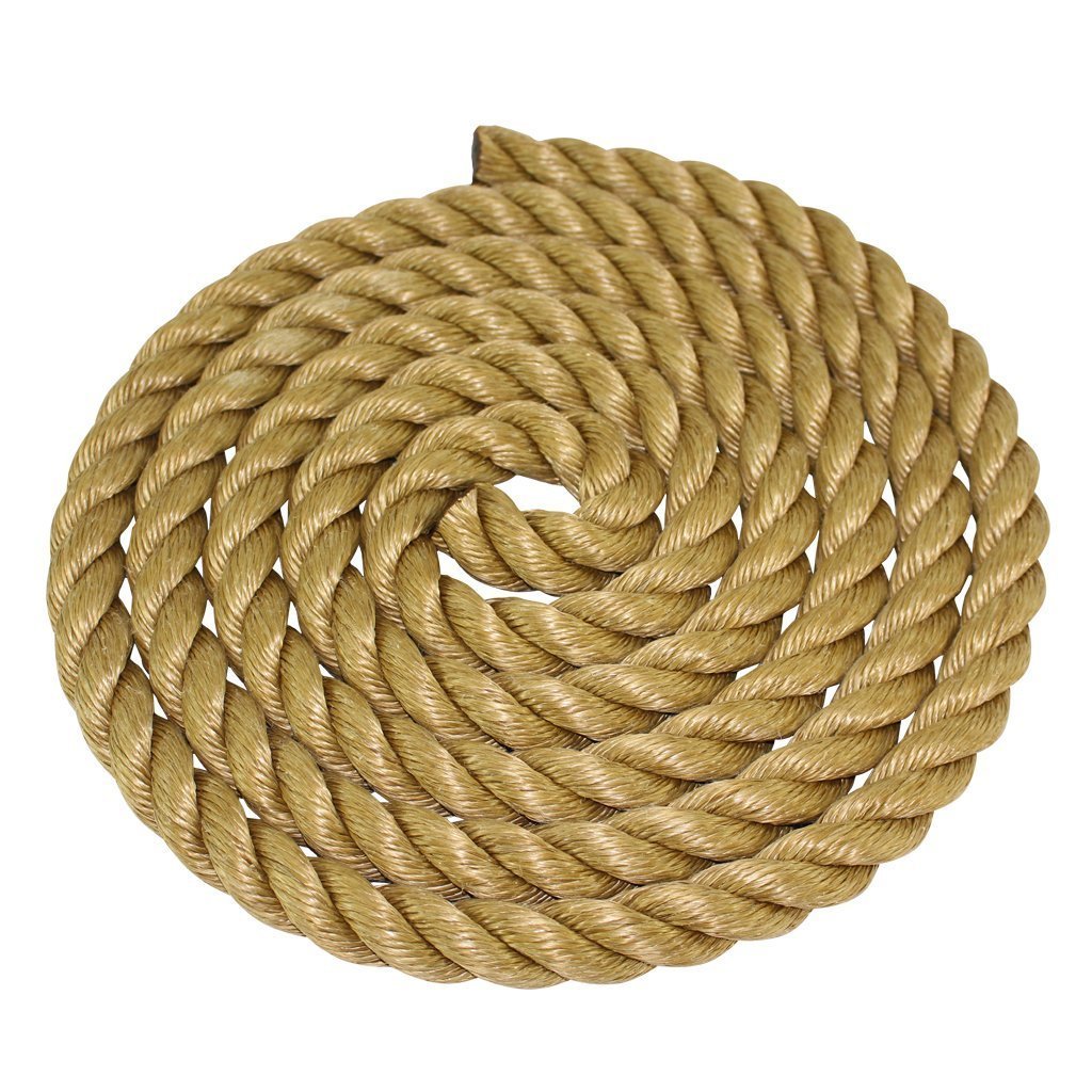 Synthetic TAN POLY Manila Rope - aka Pro Manila UnManila - Sold By the –  Mad Dog Products