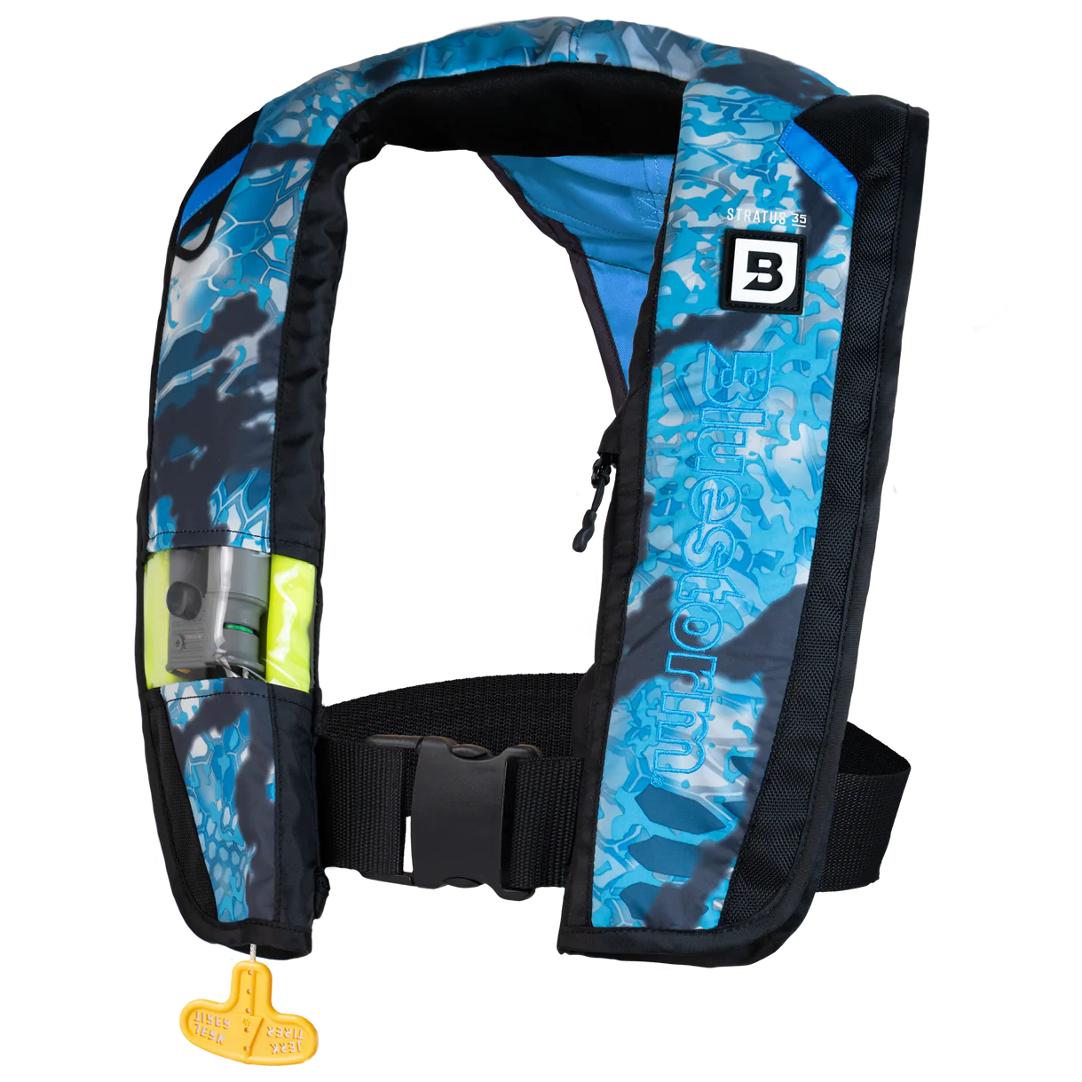Bluestorm Stratus A/M-35 Automatic/Manual Inflatable Life Jacket - USCG Approved
