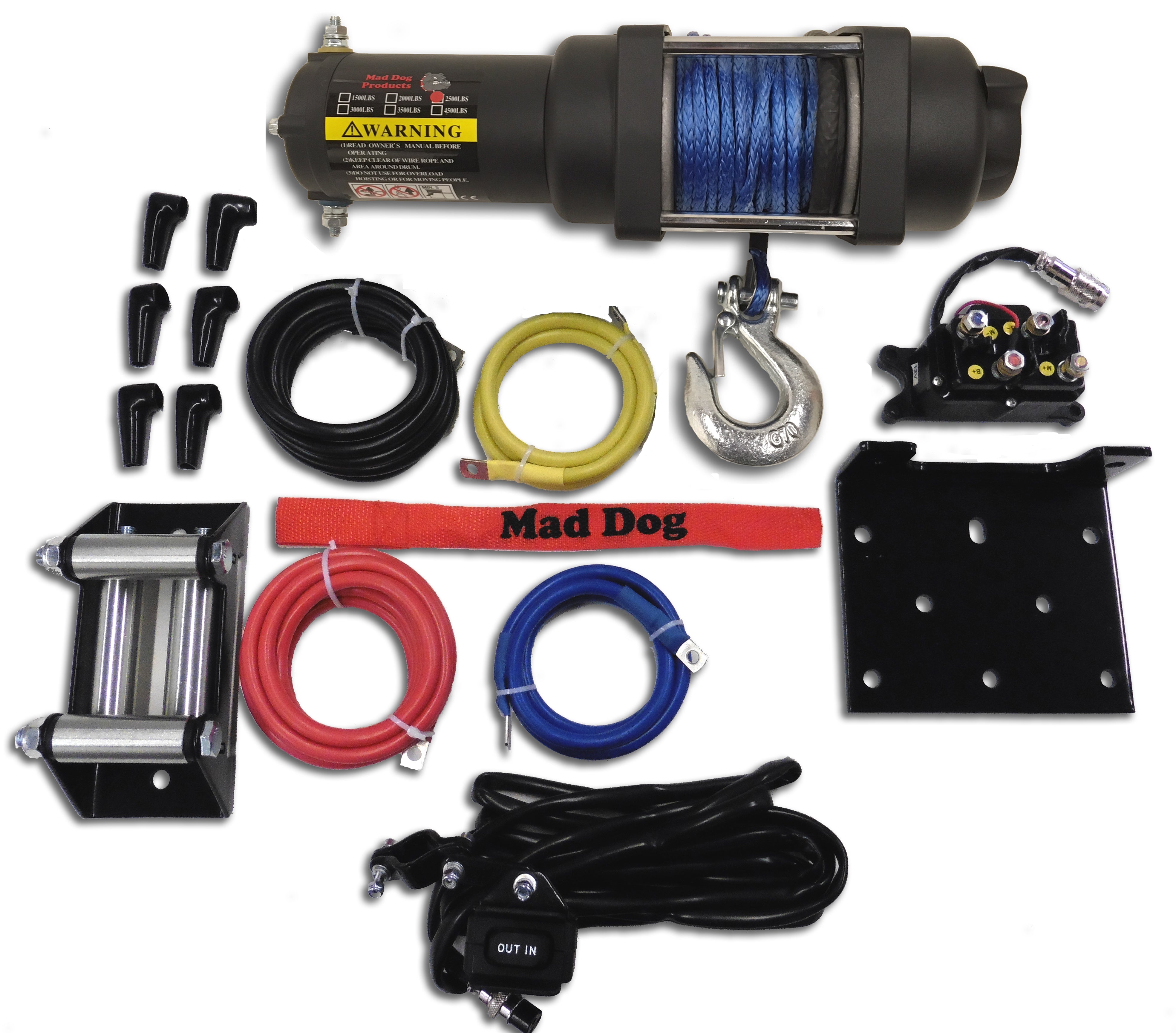 Mad Dog 3500 lb Winch Mount Combo Can-Am Outlander